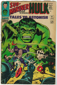 Tales to Astonish #81 GD Front Cover