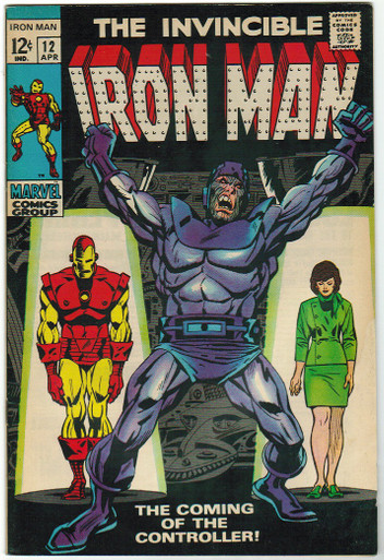 Iron Man #12 VF/NM Front Cover
