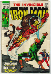 Iron Man #15 GD Front Cover