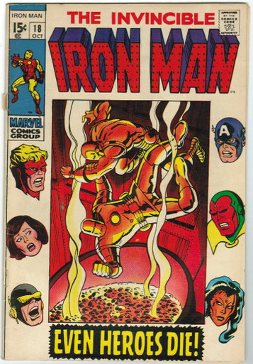 Iron Man #18 FN Front Cover