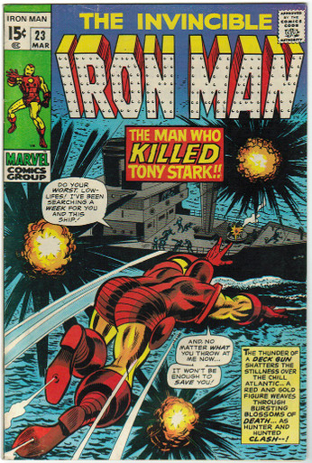 Iron Man #23 VF Front Cover