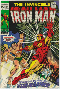 Iron Man #25 VF Front Cover