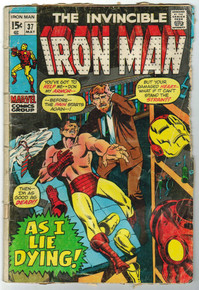Iron Man #37 GD Front Cover