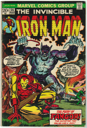 Iron Man #56 VG Front Cover