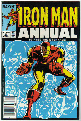 Iron Man Annual #6 VF/NM Front Cover