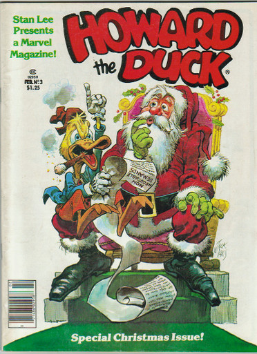 Howard the Duck Magazine #3 FN Front Cover