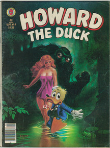 Howard the Duck Magazine #7 FN Front Cover