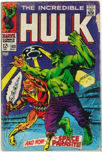 Incredible Hulk #103 GD Front Cover