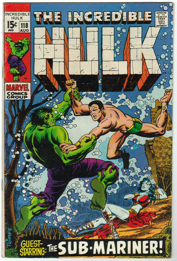 Incredible Hulk #118 VG Front Cover