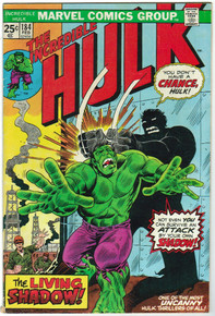 Incredible Hulk #184 VG Front Cover