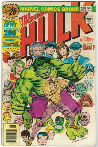 Incredible Hulk #200 VG Front Cover
