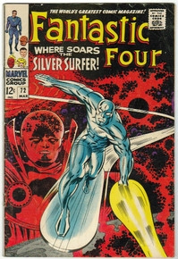 Fantastic Four #72 VG Front Cover