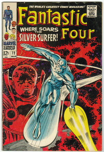 Fantastic Four #72 VG Front Cover