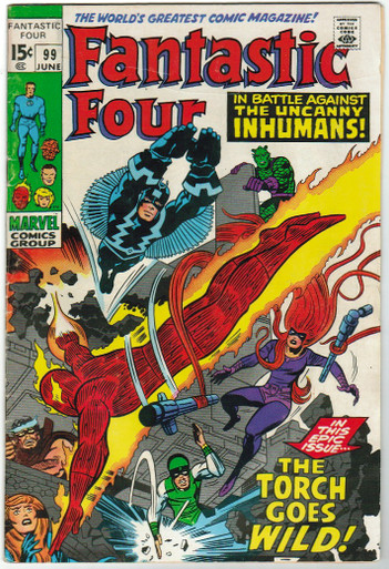 Fantastic Four #99 FN Front Cover