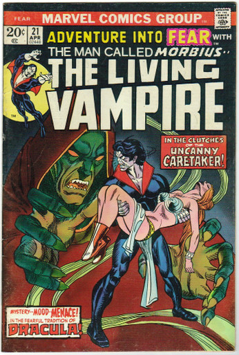 Adventure into Fear #21 FN Front Cover