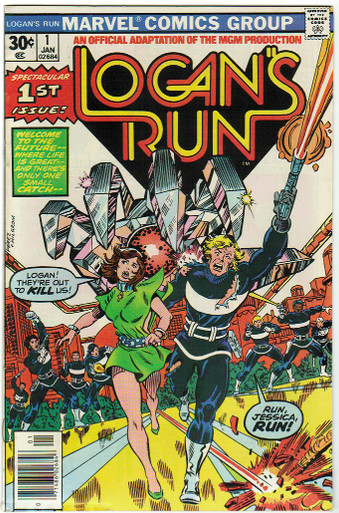 Logans Run #1 FN Front Cover