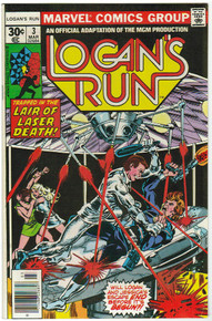 Logans Run #3 FN Front Cover
