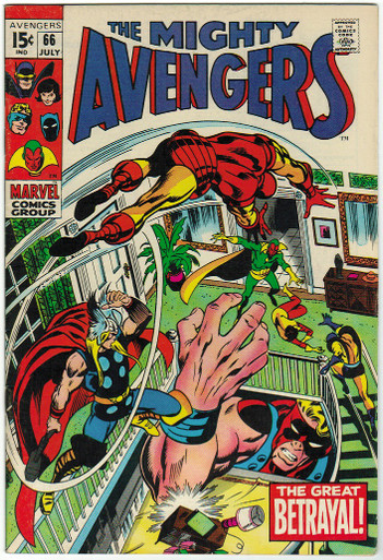 Avengers #66 FN Front Cover