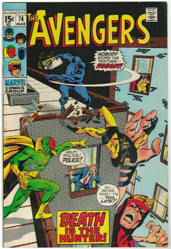Avengers #74 VF Front Cover