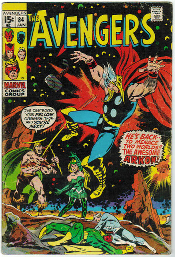Avengers #84 FN Front Cover