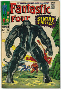 Fantastic Four #64 VG Front Cover