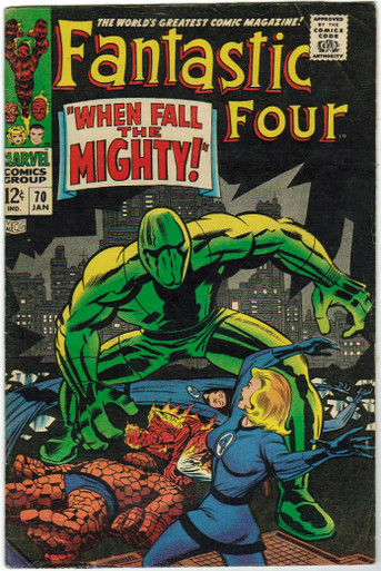 Fantastic Four #70 FN Front Cover