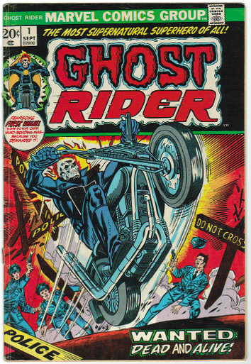 Ghost Rider #1 VG Front Cover