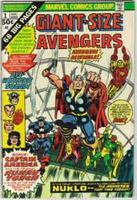 Giant Size Avengers #1 VG Front Cover