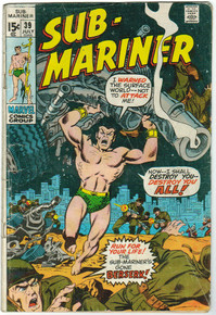 Sub Mariner #39 GD Front Cover