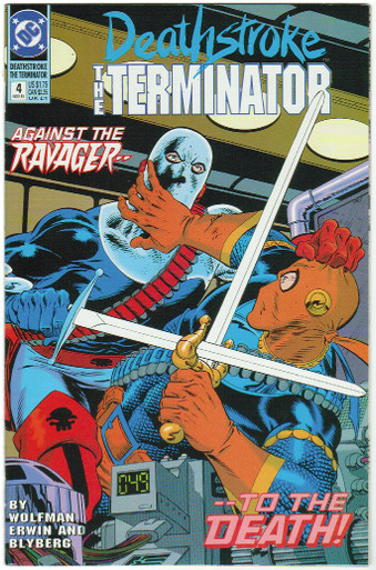 Deathstroke the Terminator #4 VF/NM Front Cover