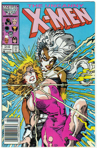 Uncanny X-Men #214 VF Front Cover