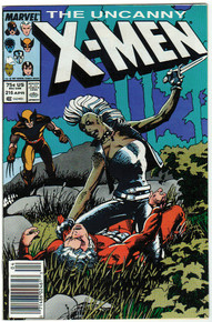 Uncanny X-Men #216 VF Front Cover