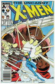 Uncanny X-Men #217 VF Front Cover