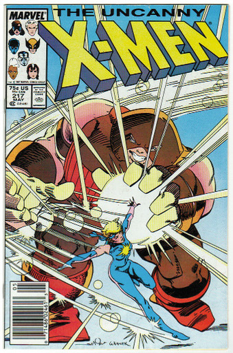 Uncanny X-Men #217 VF Front Cover