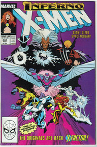 Uncanny X-Men #242 VF Front Cover