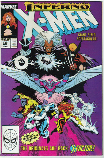 Uncanny X-Men #242 VF Front Cover