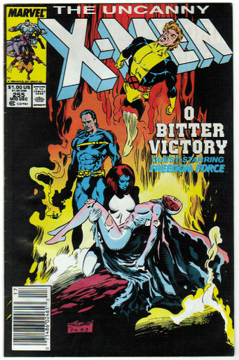 Uncanny X-Men #255 VF Front Cover