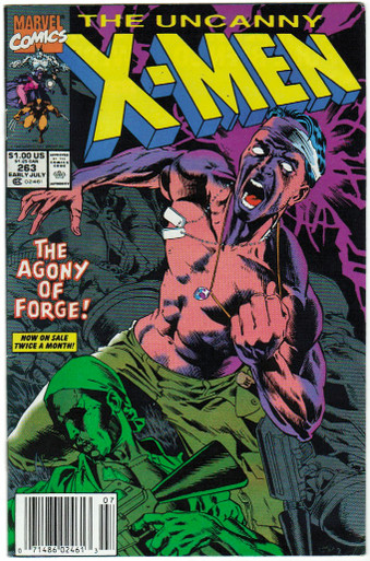 Uncanny X-Men #263 VF Front Cover