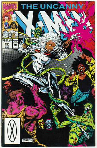Uncanny X-Men #291 VF Front Cover