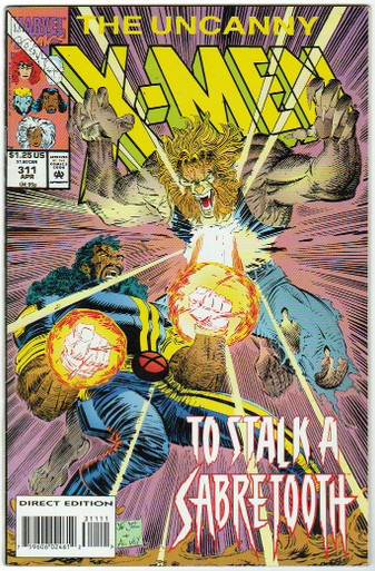 Uncanny X-Men #311 VF Front Cover