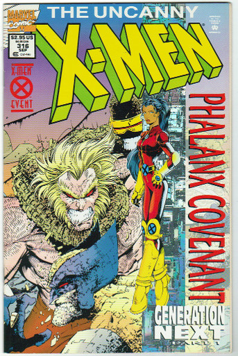 Uncanny X-Men #316 VF Front Cover