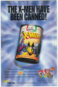 Uncanny X-Men #322 VF Back Cover