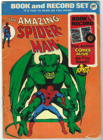 Amazing Spider Man Book and Record Set PR24 GD Front Cover