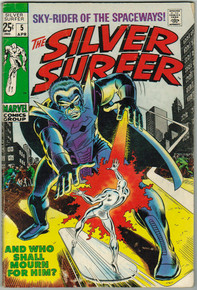 Silver Surfer #5 FN Front Cover