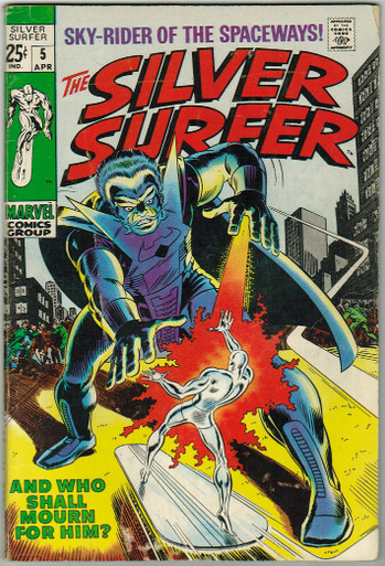 Silver Surfer #5 FN Front Cover