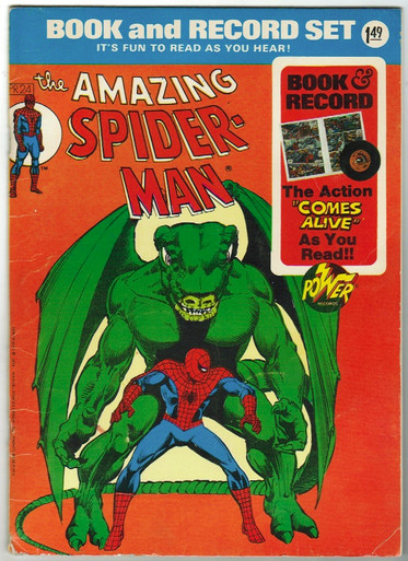 Amazing Spider Man PR24 Book and Record Set VG Front Cover