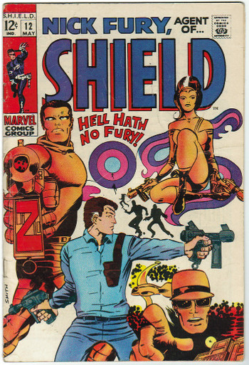 Nick Fury, Agent of S.H.I.E.L.D. #12 FN Front Cover