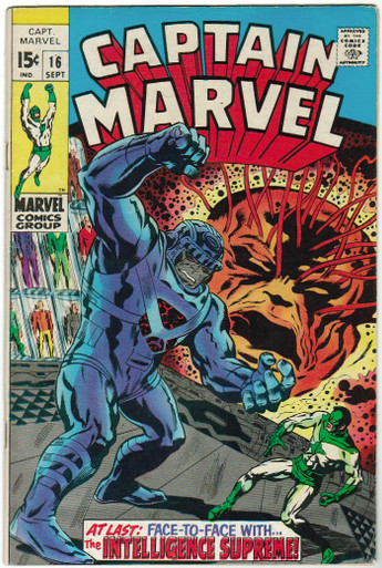Captain Marvel #16 VF Front Cover