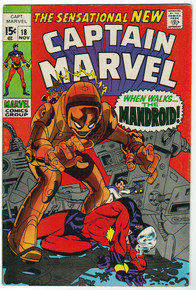 Captain Marvel #18 VF Front Cover