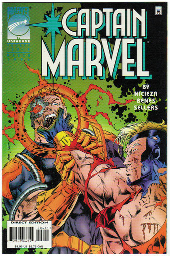 Captain Marvel Vol. 3 #4 Vf/NM Front Cover